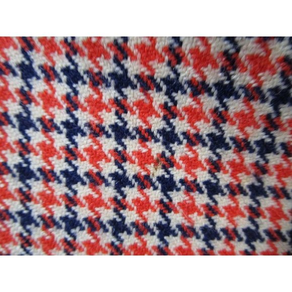 Houndstooth Tattersall Womans Wool Blend Vintage Jacket Creazion Loran GUC - Picture 9 of 16